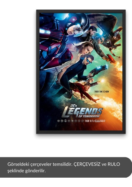 Kanvas Legends of Tomorrow Posteri & Legends of Tomorrow Afişi Posteri DCKNKM1