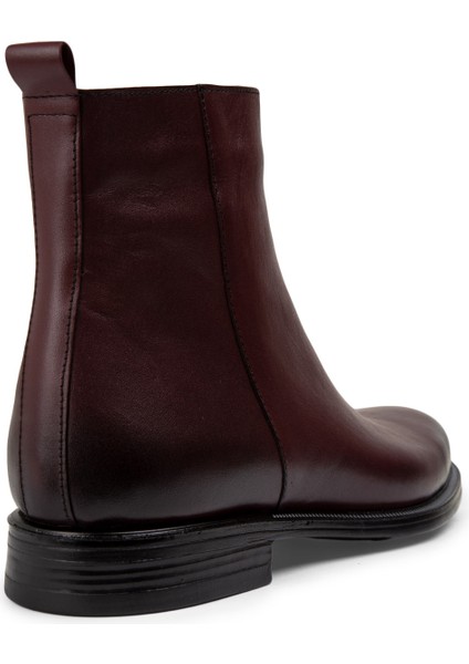 Deri Bordo Erkek Bot indirimleri