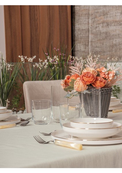 Plain Masa Örtüsü Krem 155X220 modelleri