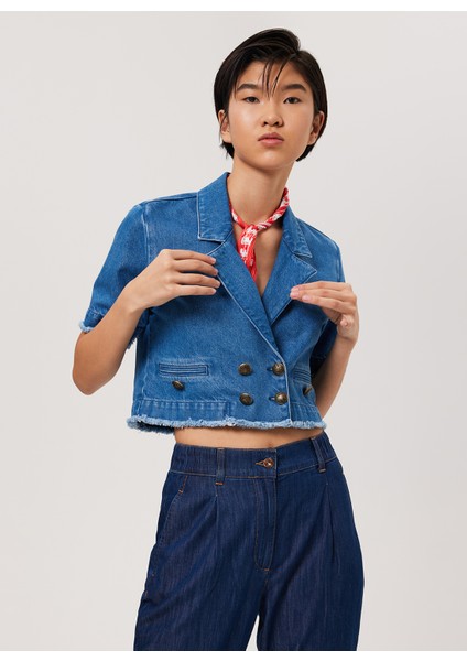Kadın Denim Ceket 232 Lcf 131009 Bery Denım fiyatları