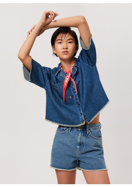 Kadın Denim Ceket 232 Lcf 131002 Loren Denım fiyatları