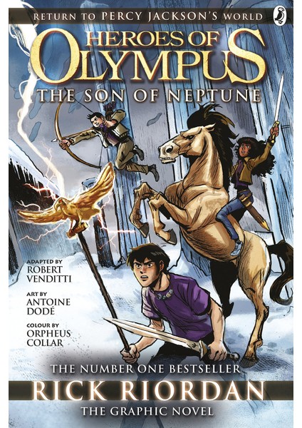 The Son Of Neptune: The Graphic Novel (Heroes Of Olympus Book 2)