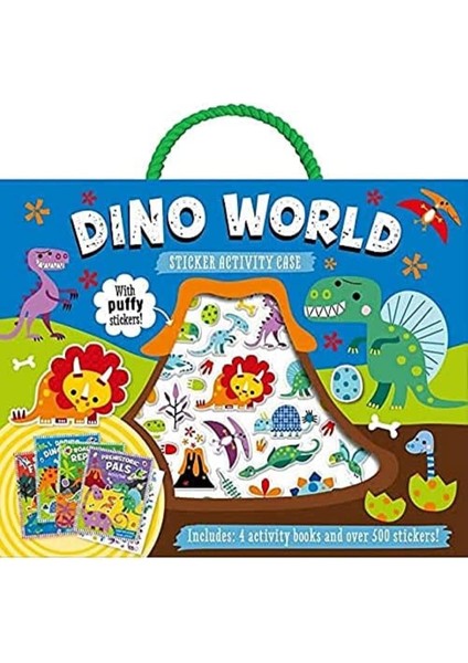 Dino World Sticker Activity Case