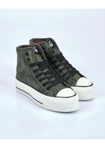 Yeşil Kadın Sneakers BN-30821