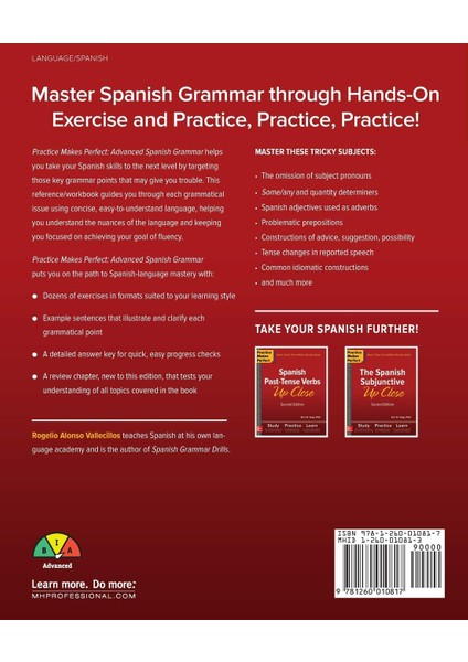 Practice Makes Perfect: Advanced Spanish Grammar, Second Edition fiyatları