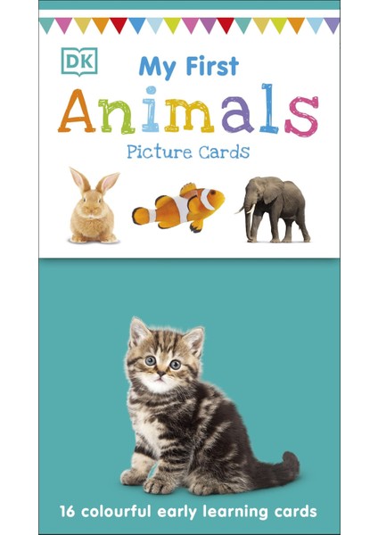 My First Animals: 16 Colourful Early Learning Cards