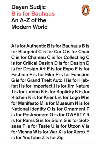 B Is For Bauhaus: An A-Z Of The Modern World