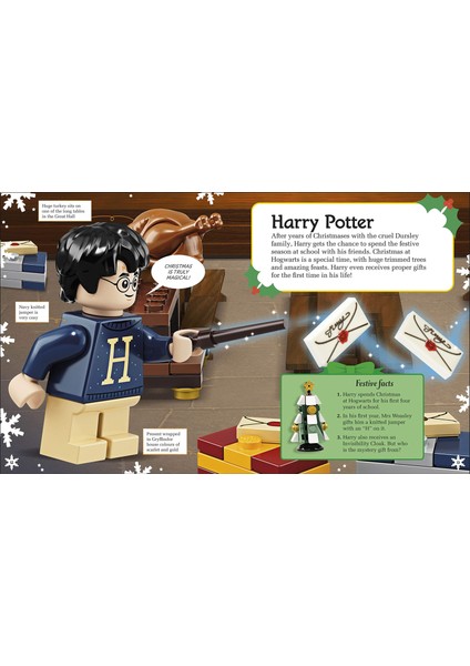 LEGO Harry Potter Hogwarts At Christmas: With LEGO Harry Potter Minifigure In Yule Ball Robes! indirimleri