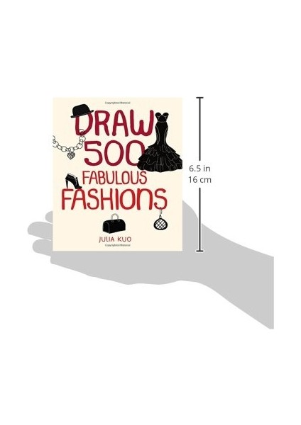 Draw 500 Fabulous Fashions: A Sketchbook For Artists, Designers, And Doodlers modelleri