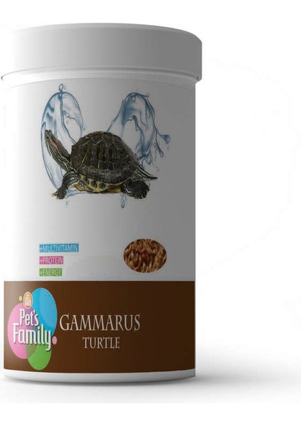 Pets Family Gammarus Turtle 250ML/30G