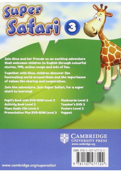 Puchta, H: Super Safari Level 3 Class Audio Cds (2) [audio]