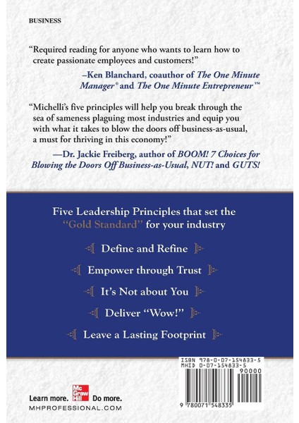 The New Gold Standard: 5 Leadership Principles For Creating A Legendary Customer Experience Courtes fiyatları