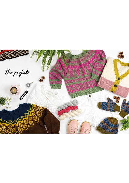 Colorful Crochet Knitwear: Crochet Sweaters And More With Mosaic, Intarsia And Tapestry Crochet Pat fırsatları