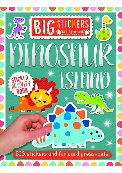 Big Stickers For Little Hands: Dinosaur Island
