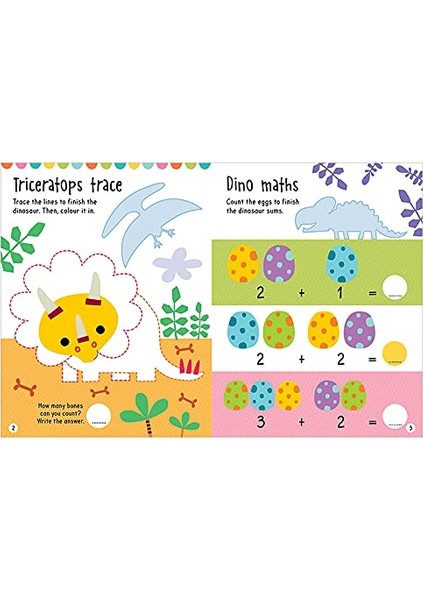 Big Stickers For Little Hands: Dinosaur Island fiyatları