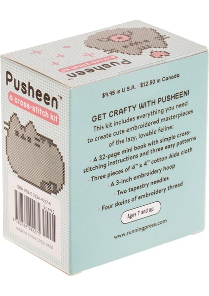 Pusheen: A Cross-Stitch Kit (Miniature Editions)