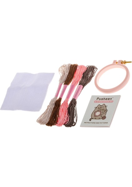 Pusheen: A Cross-Stitch Kit (Miniature Editions)