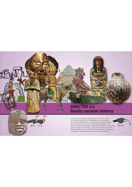 History Year By Year: A Journey Through Time, From Mammoths And Mummies To Flying And Facebook fiyatları