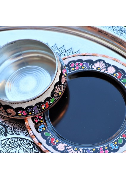 Bakır Gülçiçek Bakır Çorba Tası