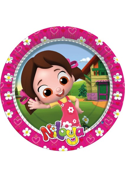 LNL8436 Balonevi, Niloya, 8 Adet Kağıt Tabak, 23 cm fiyatları