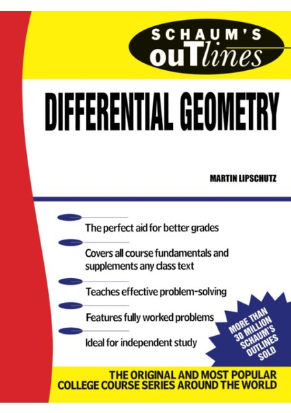 Schaum's Outline Of Differential Geometry fiyatları