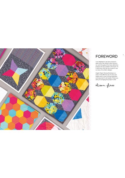 English Paper Piecing Workshop: 18 Epp Projects For Beginners And Beyond modelleri