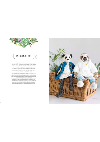Knitted Wild Animal Friends: Over 40 Knitting Patterns For Wild Animal Dolls, Their Clothes And Acc fiyatları