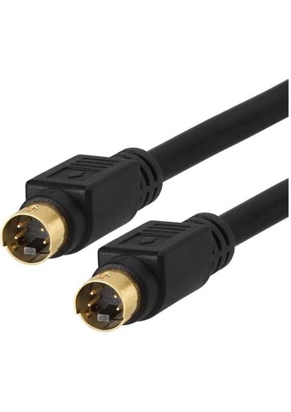 10 Metre S-Video Kablo 10 Metre Svideo 4 Pin Kablo