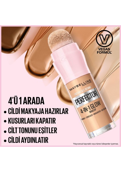 2'li Maybelline New York Instant Perfector Glow Fondöten Seti