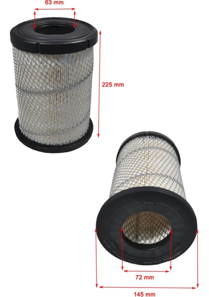 Nissan Pick-Up 2.5 D 2002-2019 Hava Filtresi fiyatları