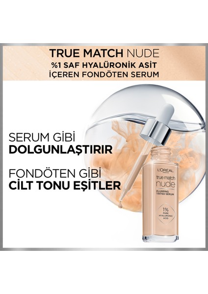 L'oréal Paris Telescopic Lift Maskara + L'oréal Paris True Match Nude Serum Fondöten