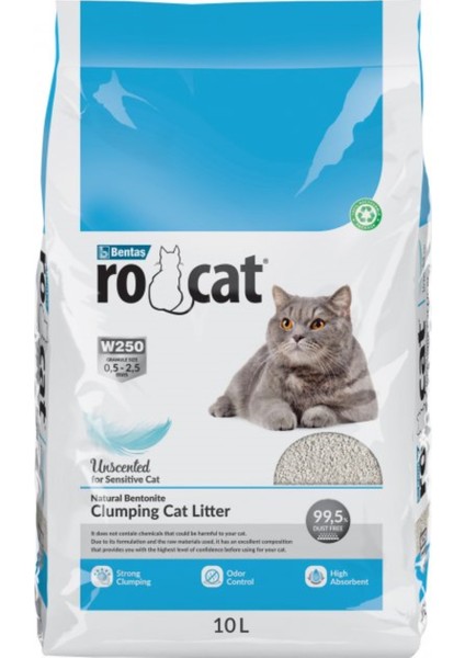 Natural Kokusuz Kedi Kumu 10LT