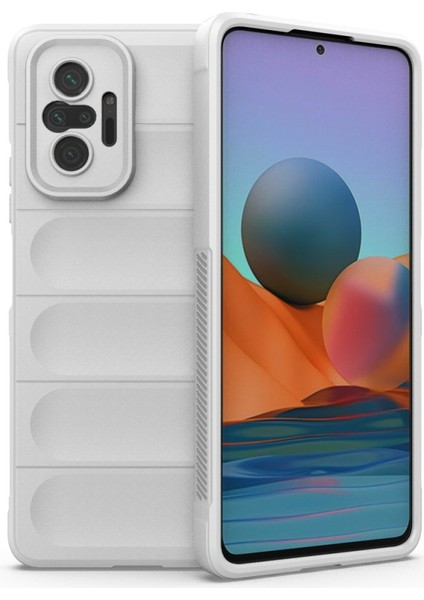 Kılıfshop Xiaomi Redmi Note 10 Pro Kılıf Optimum Silikon Içi Kadife