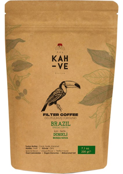 Brazıl Bossa Nova Filter Coffee 200 gr 305