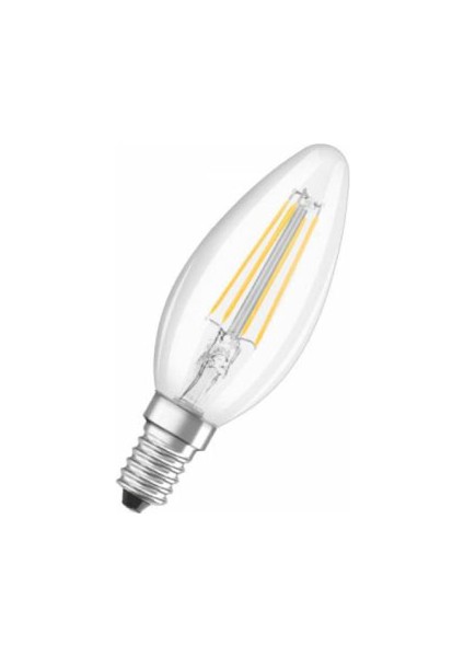 LED Filaman 4W 2700K Sarı Işık E14 Mum