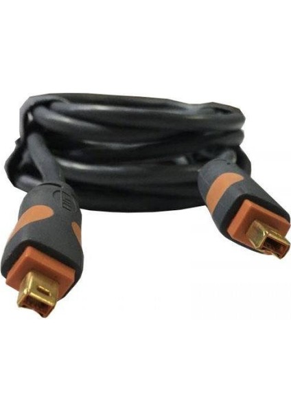 2 Metre 1394 4 Pin To 4 Pin Kablo 2 Metre Firewire Kablo