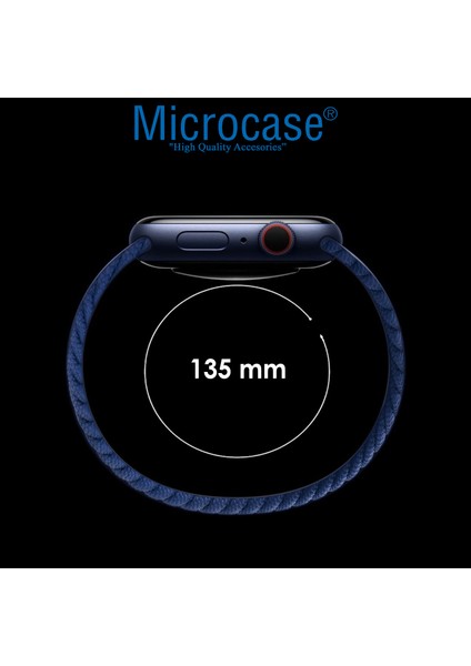 Xiaomi Watch S1 Active Için 135 mm Esnek Hasır Örgü Kordon Kayış - KY34 modelleri