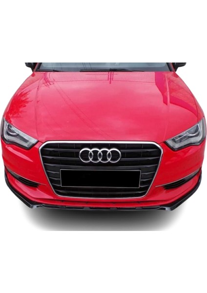 Audi A3 8V Sedan (2012 - 2016) Ön Lip (Plastik)