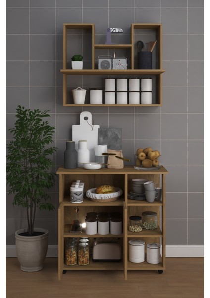 Angel Çok Amaçlı Ikili Dolap Kapaklı Bölmeli Dolap fiyatları