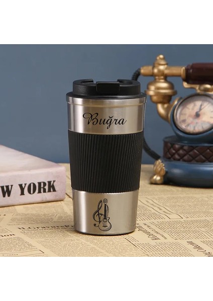 Kişiye Özel Isim Baskılı Çelik Termos Termos Mug Kupa Metal (500 ml ) fiyatları