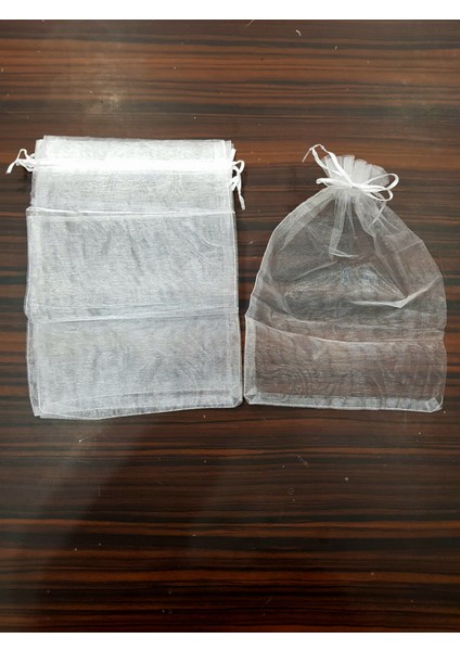 Şeffaf Tül Kese , 50 Adet (20X30 Cm) , Çeyiz , Dügün Havlu, Yasin, Hediyelik. Bohça Boy Tül Kese modelleri
