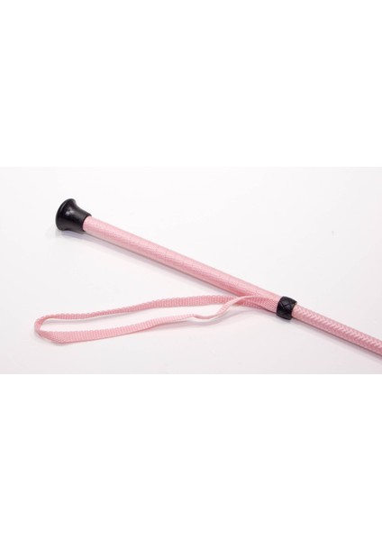 Binicilik Kamçsı - Pembe - 69 cm Fiberglas Uç Meridyendukkan Pembe Fouganza