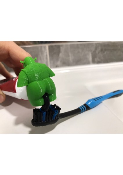 Shrek Diş Macunu Kapağı