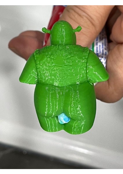 Shrek Diş Macunu Kapağı