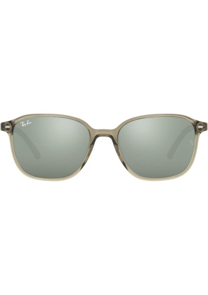 2193 66355C 51 Leonard Unisex Yeşil Köşeli Çerçeve Güneş Gözlüğü