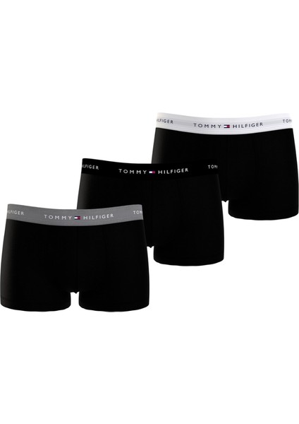 Tommy Hilfiger 3p Wb Trunk Erkek Boxer