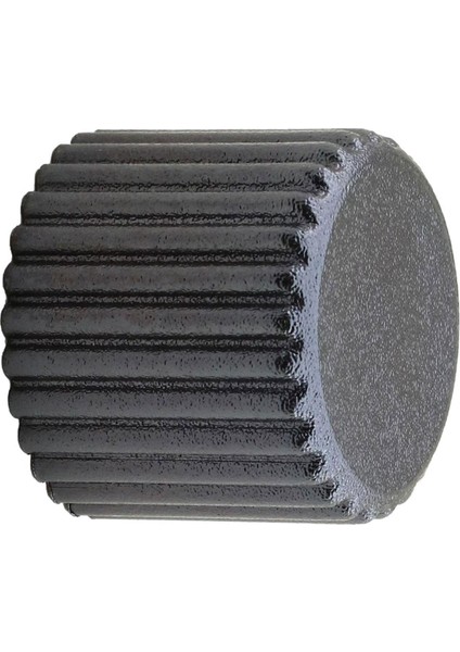 Dolap Mobilya Çekmece Kulpu Kulbu Plastik Füme Tek Vidalı Kulp