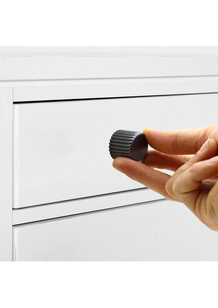 Dolap Mobilya Çekmece Kulpu Kulbu Plastik Füme Tek Vidalı Kulp fiyatları