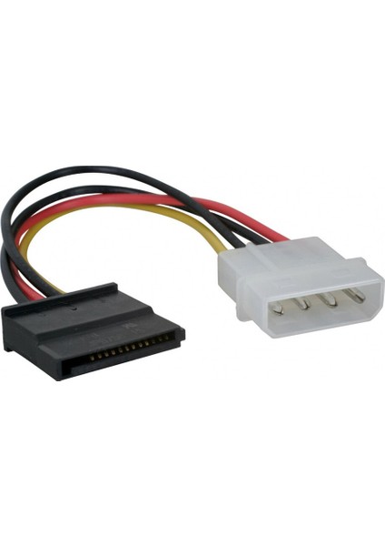 15 cm Sata Power Kablosu - Sata HDD Güç Kablosu