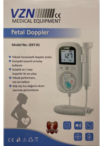 Jzkt-01 Fetal Doppler